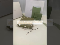 Vòng tay vàng 18K 5 họa tiết VS Vòng tay kim cương VCA Vintage Alhambra