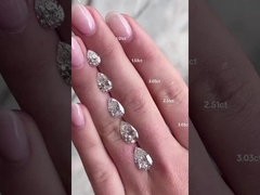 Phòng thí nghiệm trưởng thành Pear Kim cương VVS-VS độ rõ ràng D-F Màu IGI được chứng nhận
