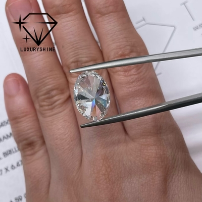 LuxuryShine 0.1-10CT VVS2 Lab Grown Diamond D-F Color White Oval Excellent Cut With IGI Certificate 3EX Cut Stones by LuxuryShine