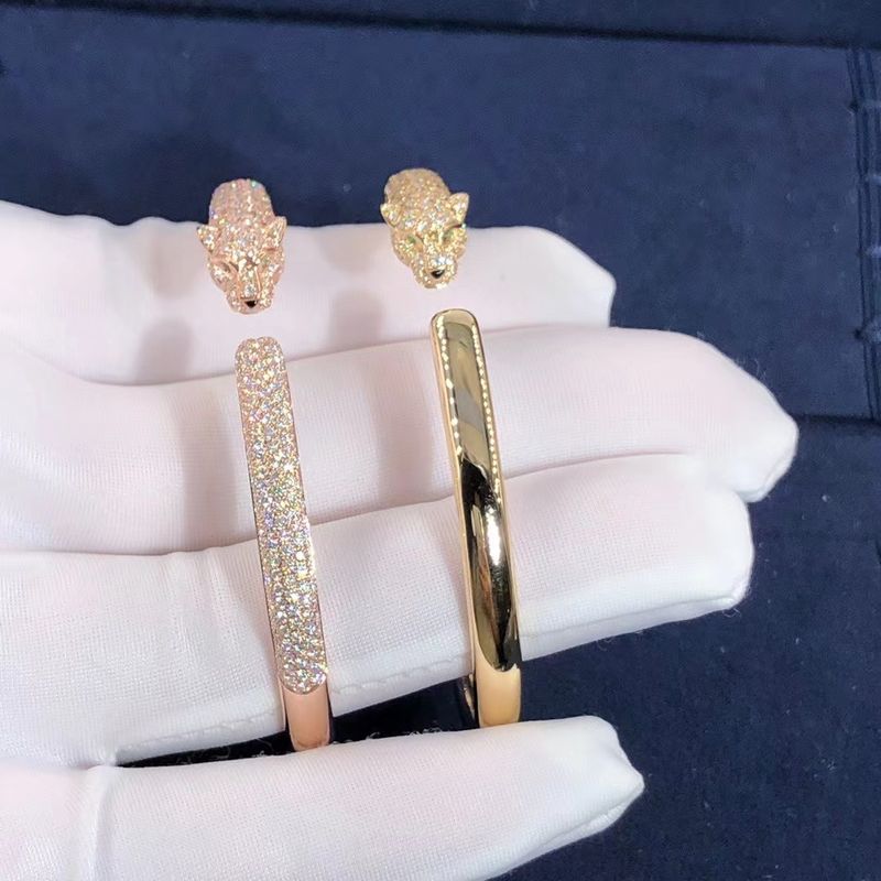Chất lượng Vòng tay vàng 18K cao cấp Vòng tay xe hơi Panthere cho quà tặng bạn gái nhà máy