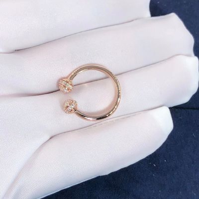 Chất lượng Phụ nữ Piaget Sở hữu Nhẫn kim cương Vòng tròn Mở rộng Xấp xỉ. 0,34 Ct nhà máy