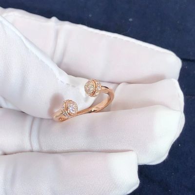 Chất lượng Phụ nữ Piaget Sở hữu Nhẫn kim cương Vòng tròn Mở rộng Xấp xỉ. 0,34 Ct nhà máy