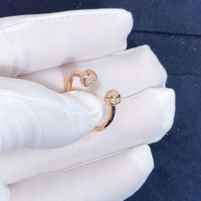 Chất lượng Phụ nữ Piaget Sở hữu Nhẫn kim cương Vòng tròn Mở rộng Xấp xỉ. 0,34 Ct nhà máy