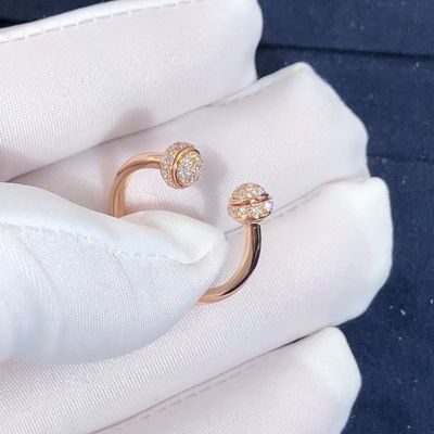 Chất lượng Phụ nữ Piaget Sở hữu Nhẫn kim cương Vòng tròn Mở rộng Xấp xỉ. 0,34 Ct nhà máy