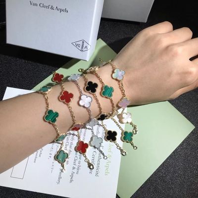 Chất lượng Vòng tay vàng cá nhân hóa cổ điển bằng vàng 18k Van Cleef & Arpels nhà máy
