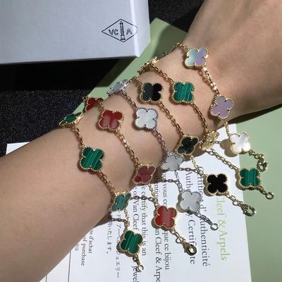 Chất lượng Vòng tay vàng cá nhân hóa cổ điển bằng vàng 18k Van Cleef & Arpels nhà máy