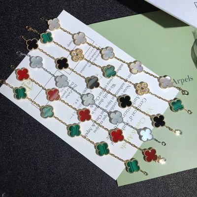 Chất lượng Vòng tay vàng cá nhân hóa cổ điển bằng vàng 18k Van Cleef & Arpels nhà máy