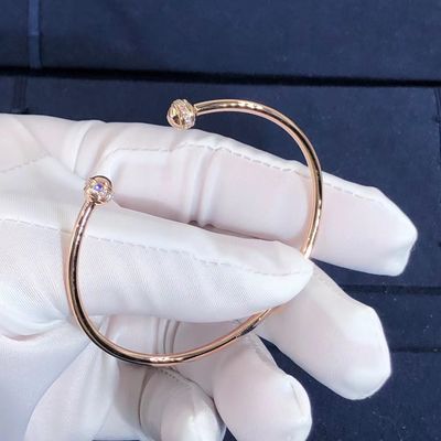 Chất lượng Vòng đeo tay bằng vàng 18K Piaget Sở hữu Vòng đeo tay mở Hỗ trợ Đặt hàng mẫu OEM nhà máy