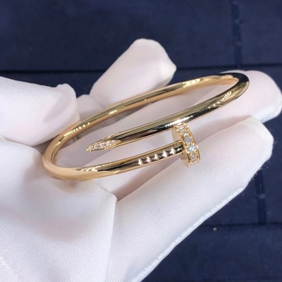 Vòng đeo tay Juste Un Clou dành cho xe hơi bằng vàng 18K Hỗ trợ Đặt hàng mẫu OEM