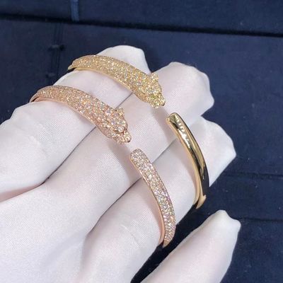 Chất lượng Vòng tay vàng 18K cao cấp Vòng tay xe hơi Panthere cho quà tặng bạn gái nhà máy