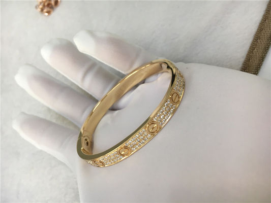 Chất lượng Bộ đồ trang sức bằng kim cương sang trọng bằng vàng 18k với 2 viên kim cương không có đá quý nhà máy