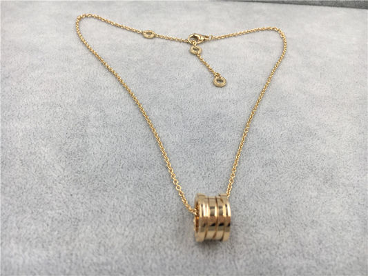 Phong cách cổ điển nữ 18k vàng dây chuyền cổ với dây chuyền 100% thủ công