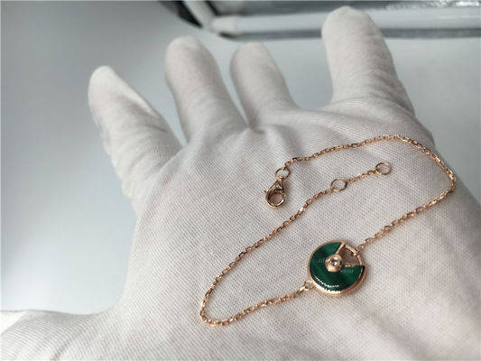 Chất lượng Vòng cổ Amulette, Chuỗi vòng cổ bằng vàng đính kim cương / đá quý nhà máy