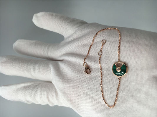 Chất lượng Vòng cổ Amulette, Chuỗi vòng cổ bằng vàng đính kim cương / đá quý nhà máy