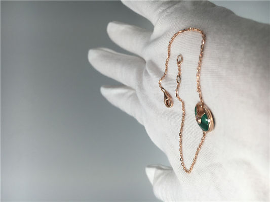 Chất lượng Vòng cổ Amulette, Chuỗi vòng cổ bằng vàng đính kim cương / đá quý nhà máy