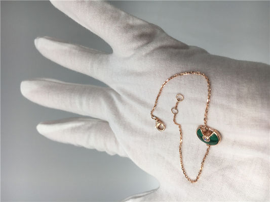 Chất lượng Vòng cổ Amulette, Chuỗi vòng cổ bằng vàng đính kim cương / đá quý nhà máy
