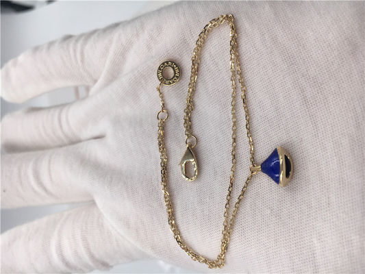 Chất lượng Vàng 18k Vàng Vàng Trang sức Sang trọng Đồ trang sức Divas Dream Bracelet BR857290 With Lapis Lazuli nhà máy