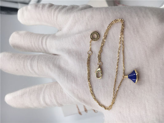 Chất lượng Vàng 18k Vàng Vàng Trang sức Sang trọng Đồ trang sức Divas Dream Bracelet BR857290 With Lapis Lazuli nhà máy