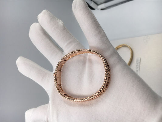 Chất lượng Vòng tay vàng 18K sang trọng làm bằng tay không có kim cương / đá quý với giấy chứng nhận trang sức nhà máy