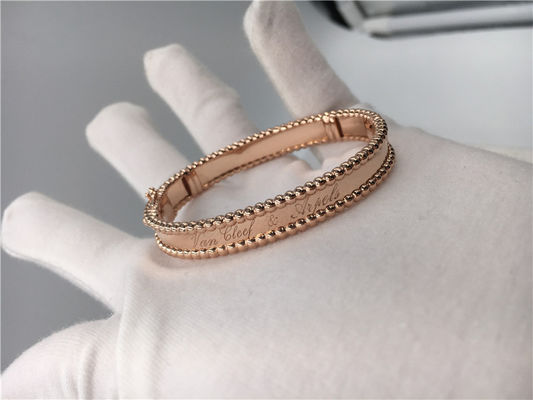Chất lượng Vòng tay vàng 18K sang trọng làm bằng tay không có kim cương / đá quý với giấy chứng nhận trang sức nhà máy