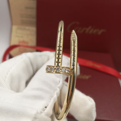 Chất lượng B6048617 Vòng đeo tay Juste Un Clou Vàng vàng 18k đính kim cương nhà máy