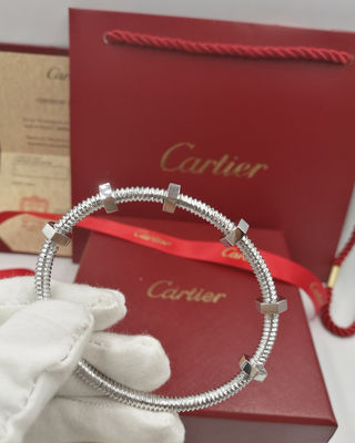 Chất lượng B6049617 Vòng đeo tay phong cách trang sức tùy chỉnh cao cấp Vàng trắng 18K nhà máy