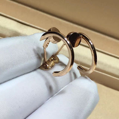 Chất lượng Hoa tai móng tay cao cấp, Hoa tai Juste Un Clou Vàng hồng 18K nhà máy