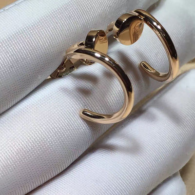 Chất lượng Hoa tai móng tay cao cấp, Hoa tai Juste Un Clou Vàng hồng 18K nhà máy