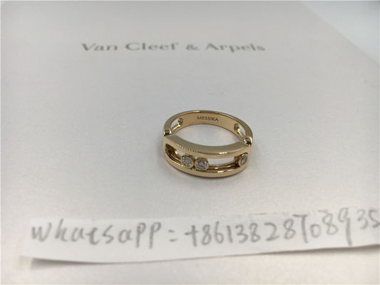 18k / Vàng hoa hồng trang sức kim cương sang trọng với độ sáng VS2 và tùy chỉnh các tùy chọn trang sức cao