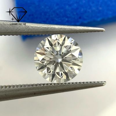 Chất lượng Kim cương thật 100% LuxuryShine Màu D-F VVS2 Hình tròn Trắng Cắt xuất sắc Kim cương nuôi cấy trong phòng thí nghiệm với Giấy chứng nhận IGI nhà máy