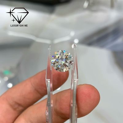 Chất lượng Kim cương thật 100% LuxuryShine Màu D-F VVS2 Hình tròn Trắng Cắt xuất sắc Kim cương nuôi cấy trong phòng thí nghiệm với Giấy chứng nhận IGI nhà máy