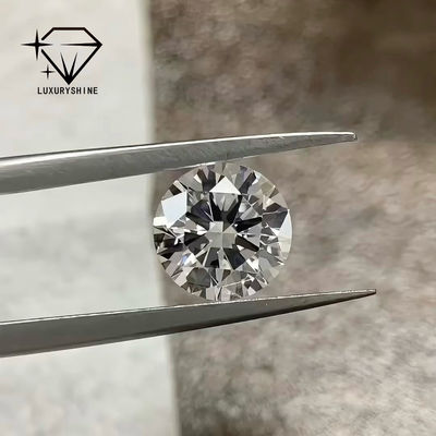 Chất lượng Kim cương thật 100% LuxuryShine Màu D-F VVS2 Hình tròn Trắng Cắt xuất sắc Kim cương nuôi cấy trong phòng thí nghiệm với Giấy chứng nhận IGI nhà máy