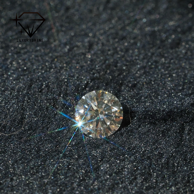 Kim Cương Nuôi Phòng Thí Nghiệm LuxuryShine VS1 1ct 2ct 3ct 4ct 5ct Hình Tròn Cắt Trắng Xuất Sắc Chứng Nhận IGI