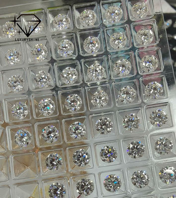 Chất lượng Kim Cương Nuôi Phòng Thí Nghiệm LuxuryShine VS1 1ct 2ct 3ct 4ct 5ct Hình Tròn Cắt Trắng Xuất Sắc Chứng Nhận IGI nhà máy