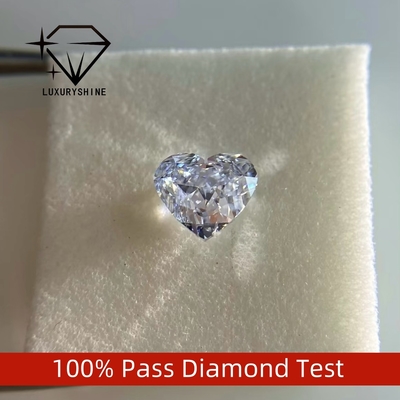 LuxuryShine VVS2 White Heart Excellent Cut Lab Diamond trưởng thành 1CT 2CT 3CT 4CT 5CT Hỗ trợ tùy chỉnh đặc biệt