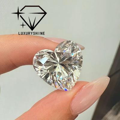 Chất lượng LuxuryShine VS2 Hình Trái Tim Cắt Xuất Sắc Kim Cương Nuôi Cấy Trong Phòng Thí Nghiệm Kim Cương Thật & Trang Sức Cưới & Trang Sức Tùy Chỉnh Hỗ Trợ Tùy Chỉnh Đặc Biệt nhà máy