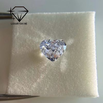 Chất lượng LuxuryShine VVS1-VS2 Kim Cương Nuôi Trồng Hình Trái Tim Cắt Xuất Sắc Kim Cương Thật & Trang Sức Cưới & Trang Sức Tùy Chỉnh Hỗ Trợ Tùy Chỉnh Đặc Biệt nhà máy