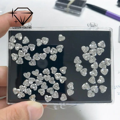 Chất lượng LuxuryShine VVS1-VS2 Kim Cương Nuôi Trồng Hình Trái Tim Cắt Xuất Sắc Kim Cương Thật & Trang Sức Cưới & Trang Sức Tùy Chỉnh Hỗ Trợ Tùy Chỉnh Đặc Biệt nhà máy