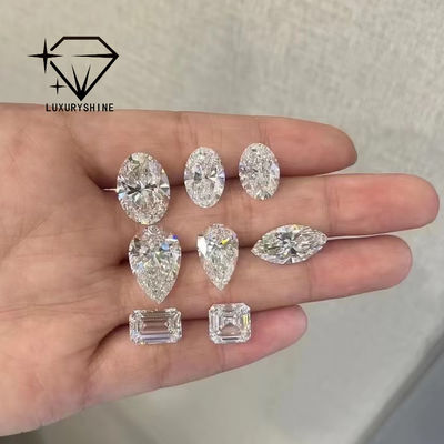 Chất lượng LuxuryShine VVS-VS Asscher Shape Lab Kim cương trưởng thành 0.1-10CT D-F Màu kim cương trắng Với Giấy chứng nhận IGI 3EX Đá cắt nhà máy