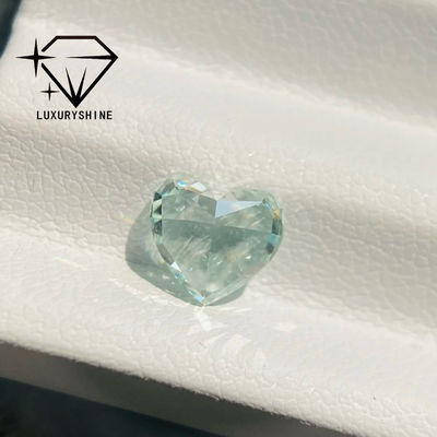 Chất lượng Kim Cương Nuôi Cấy Hình Trái Tim Màu Hồng / Vàng / Xanh Lá Cây LuxuryShine, VVS-VS Kim Cương Thật & Trang Sức Cưới & Trang Sức Tùy Chỉnh nhà máy