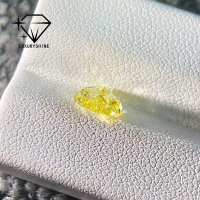 Kim Cương Nuôi Cấy Hình Trái Tim Màu Hồng / Vàng / Xanh Lá Cây LuxuryShine, VVS-VS Kim Cương Thật & Trang Sức Cưới & Trang Sức Tùy Chỉnh
