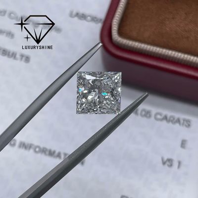 Chất lượng LuxuryShine Princess Cut Lab Diamond trưởng thành D-F Màu VVS-VS Với Giấy chứng nhận IGI nhà máy