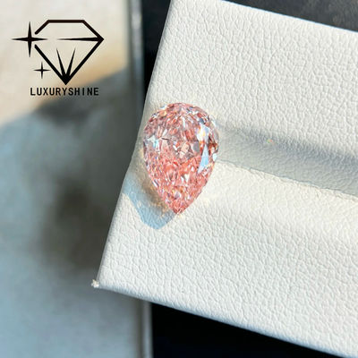 Chất lượng LuxuryShine 1-15CT Kim cương hồng Fancy hình quả lê nuôi cấy trong phòng thí nghiệm VVS-VS Kim cương rời & Trang sức cưới & Trang sức tùy chỉnh ﻿ nhà máy