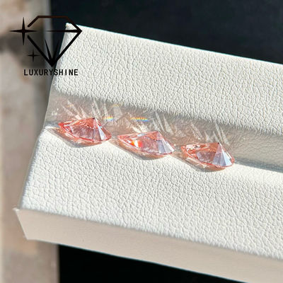 Chất lượng LuxuryShine 1-15CT Kim cương hồng Fancy hình quả lê nuôi cấy trong phòng thí nghiệm VVS-VS Kim cương rời & Trang sức cưới & Trang sức tùy chỉnh ﻿ nhà máy