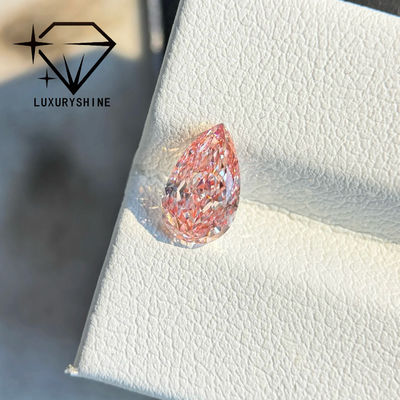 Chất lượng LuxuryShine 1-15CT Kim cương hồng Fancy hình quả lê nuôi cấy trong phòng thí nghiệm VVS-VS Kim cương rời & Trang sức cưới & Trang sức tùy chỉnh ﻿ nhà máy