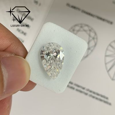 Chất lượng Phòng thí nghiệm trưởng thành Pear Kim cương VVS-VS độ rõ ràng D-F Màu IGI được chứng nhận nhà máy