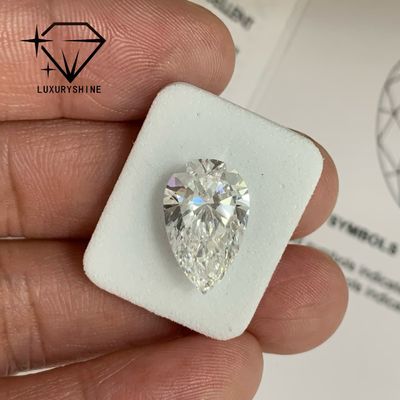 Chất lượng Phòng thí nghiệm trưởng thành Pear Kim cương VVS-VS độ rõ ràng D-F Màu IGI được chứng nhận nhà máy
