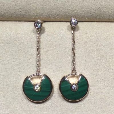 Chất lượng Hoa tai Amulette De Trang sức vàng cá nhân 18k Vàng / Hồng / Trắng nhà máy