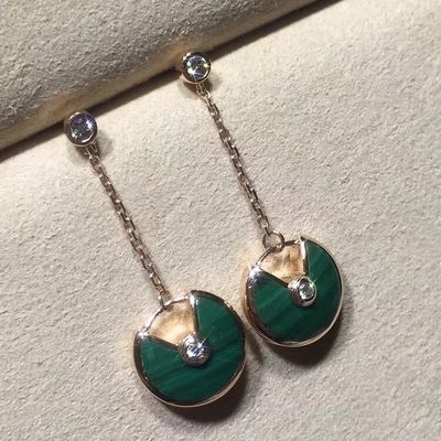 Chất lượng Hoa tai Amulette De Trang sức vàng cá nhân 18k Vàng / Hồng / Trắng nhà máy