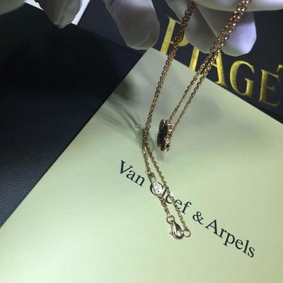 Chất lượng Van Cleef Arpels Trang sức vàng sang trọng Mặt dây chuyền Alhambra ngọt ngào Mặt dây chuyền vàng vàng Mẹ ngọc trai nhà máy